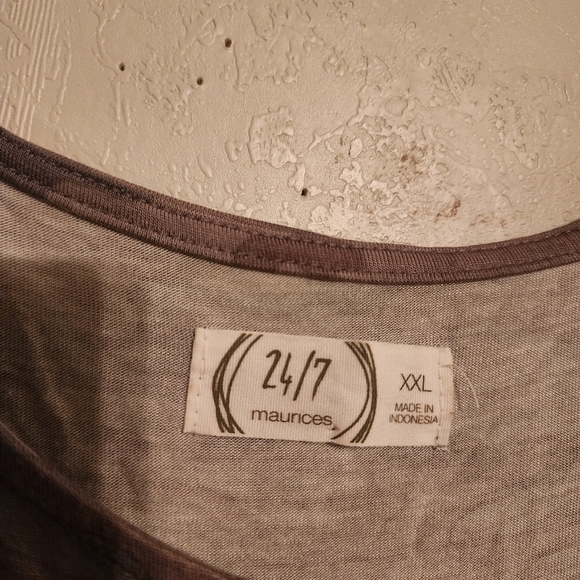 Maurices 24/7 Camo Maxi Dress Size XXL - Picture 3 of 10